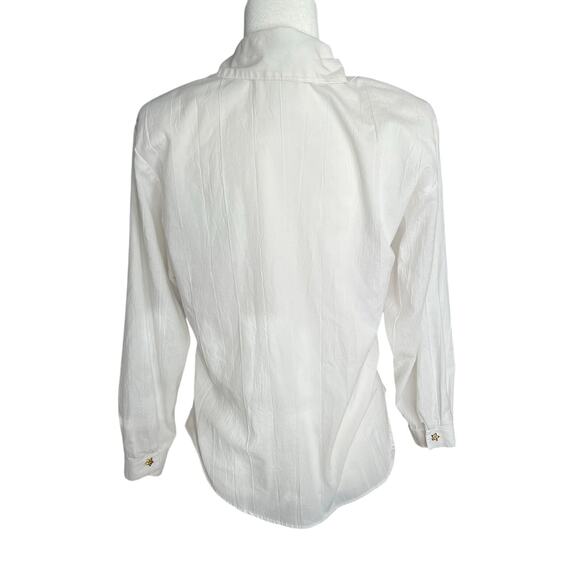 Vintage Tap & Co Angel Holiday Button Up Shirt Small Christmas Casual - Picture 3 of 5